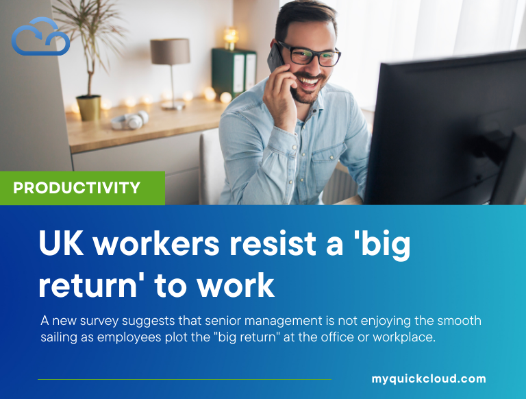 UK workers resist a ‘big return’ to work