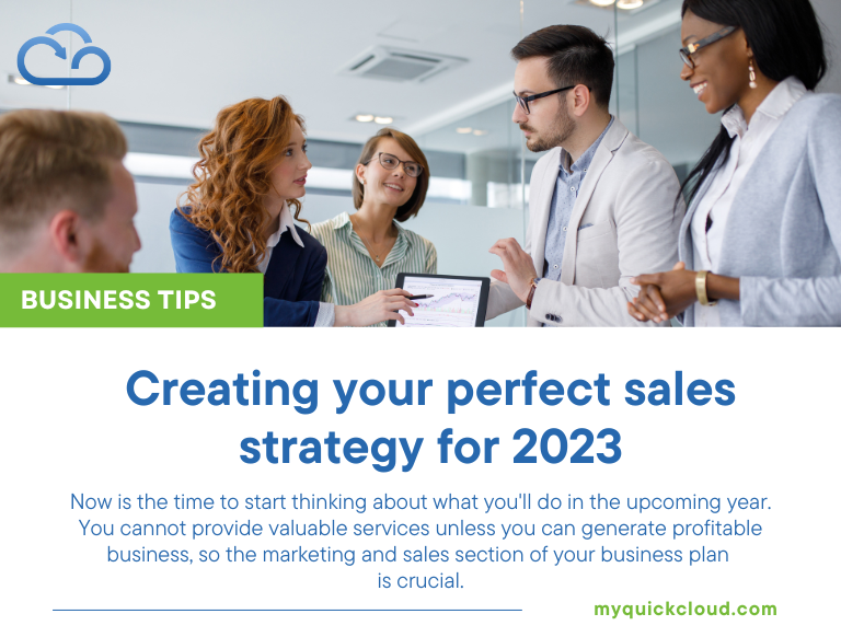 Creating your perfect sales strategy for 2023