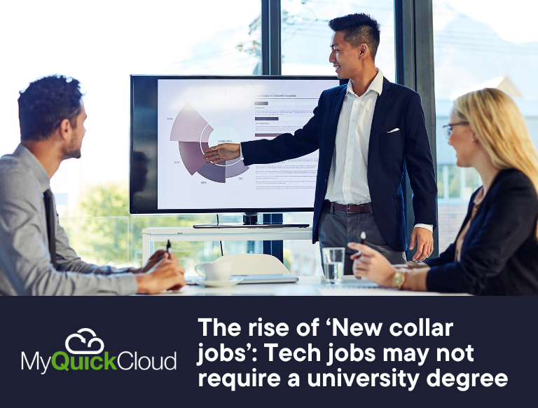 The rise of ‘New collar jobs’: Tech jobs may not require a university degree